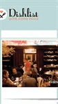Mobile Screenshot of dishlist.com